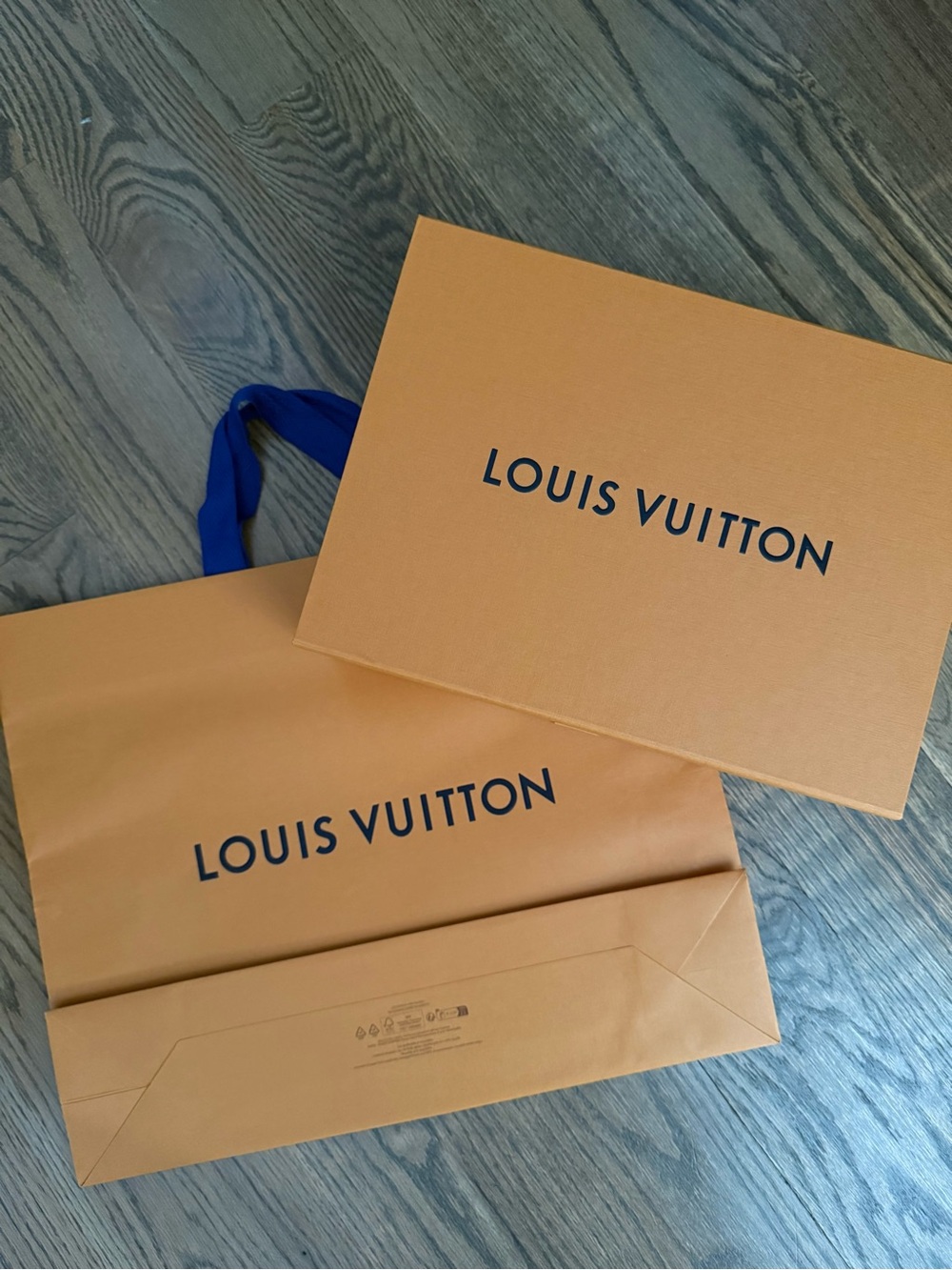 Louis Vuitton Signature Box + Bag